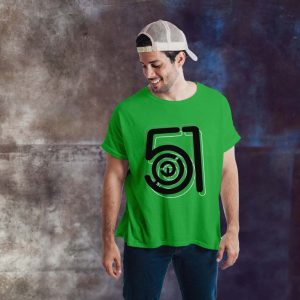 T-shirt homme zone 51