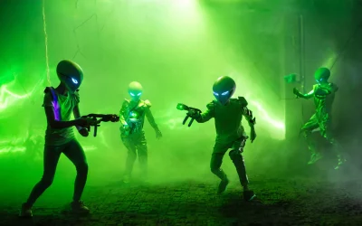 Plongez dans l&rsquo;aventure intergalactique : Retour sur l&rsquo;Événement Laser Game Alien à la Zone51 de Bourges